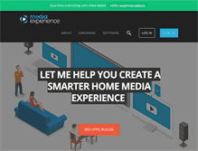 Tablet Screenshot of mediaexperience.com